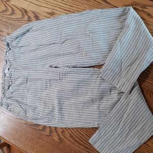 Beach linen lounge pants